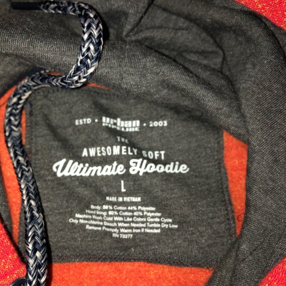 Men’s Urban Pipeline Large orange sweatshirt - Picture 2 of 3